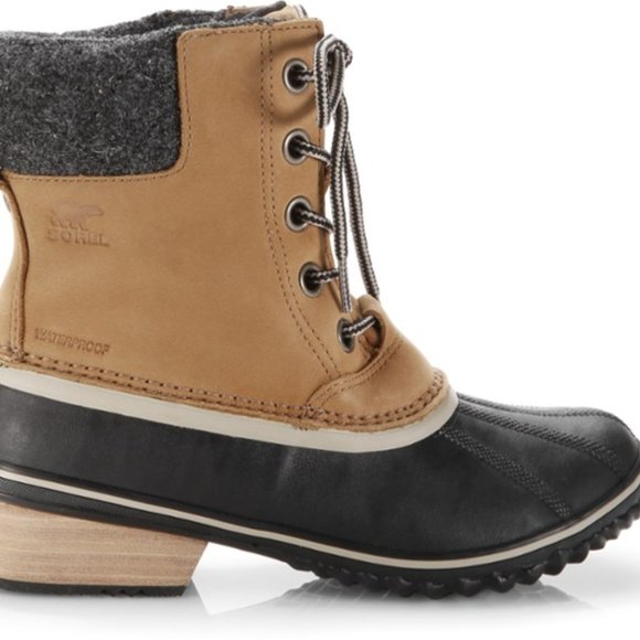 NWOT Sorel Slimpack II Lace Winter Boots in Elk - Picture 4 of 9